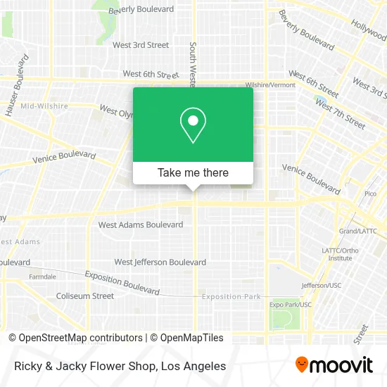 Ricky & Jacky Flower Shop map
