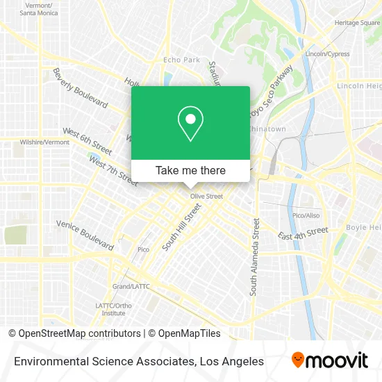Environmental Science Associates map