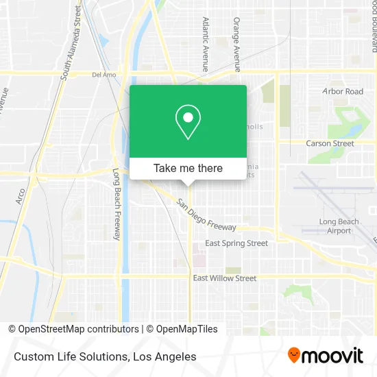 Custom Life Solutions map