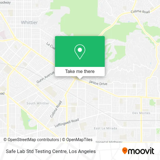 Safe Lab Std Testing Centre map