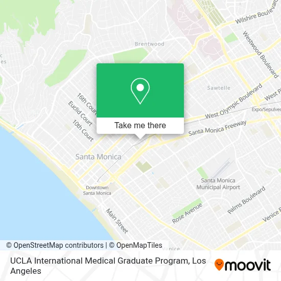 UCLA International Medical Graduate Program map