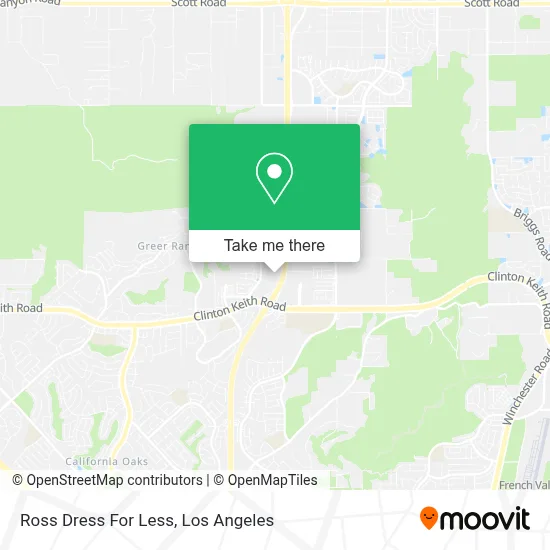 Ross Dress For Less map