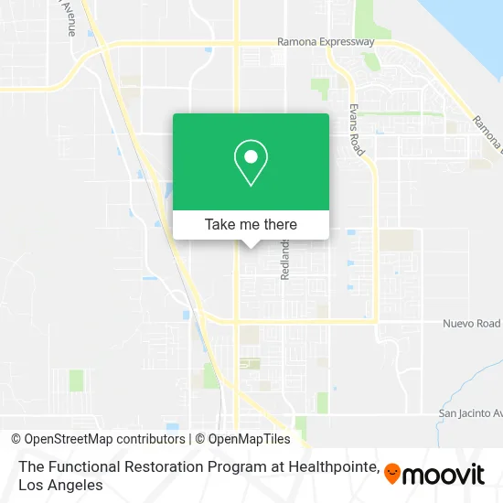 The Functional Restoration Program at Healthpointe map