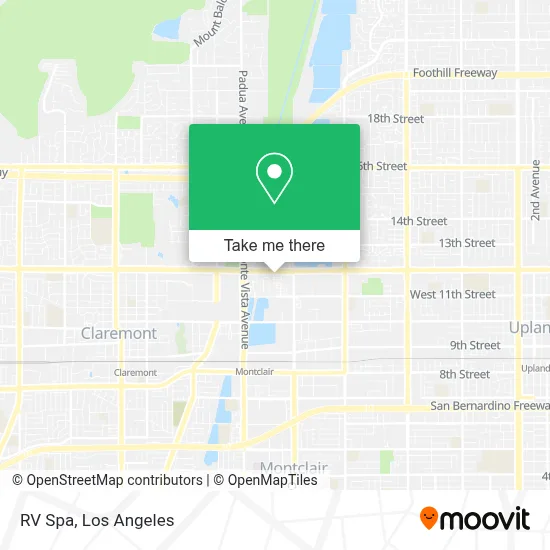 RV Spa map