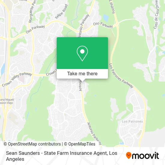 Sean Saunders - State Farm Insurance Agent map
