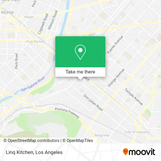 Linq Kitchen map