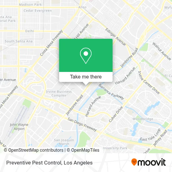 Preventive Pest Control map
