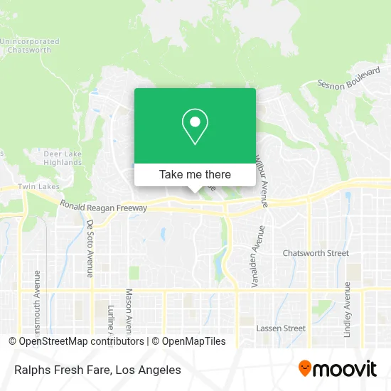 Ralphs Fresh Fare map
