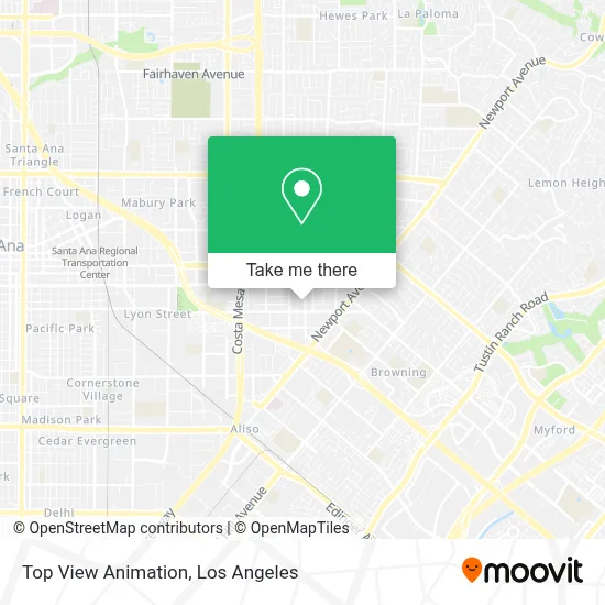 Top View Animation map