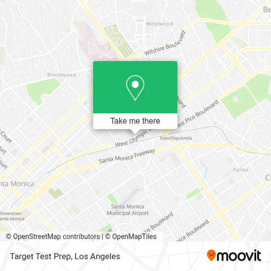 Target Test Prep map