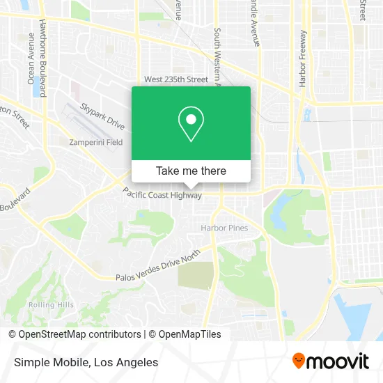 Simple Mobile map