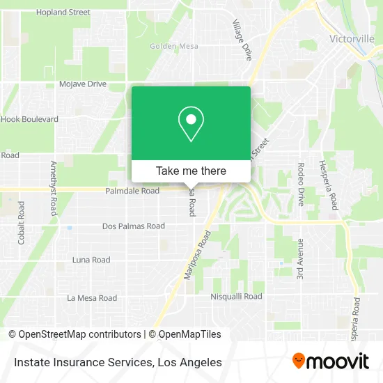 Instate Insurance Services map