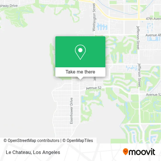 Le Chateau map