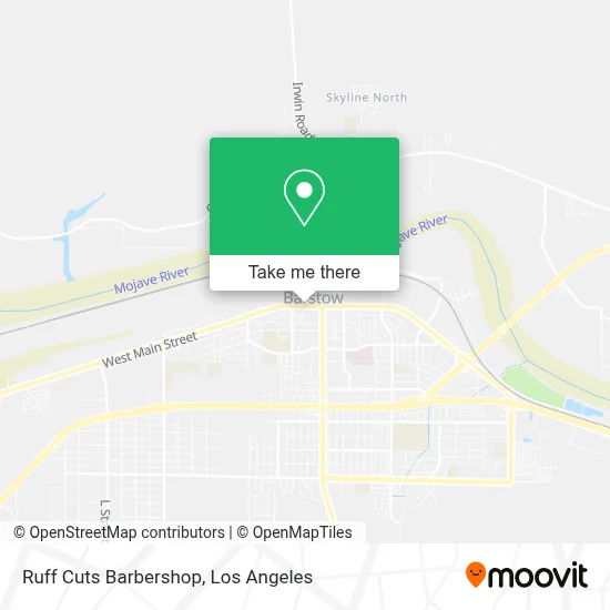 Ruff Cuts Barbershop map