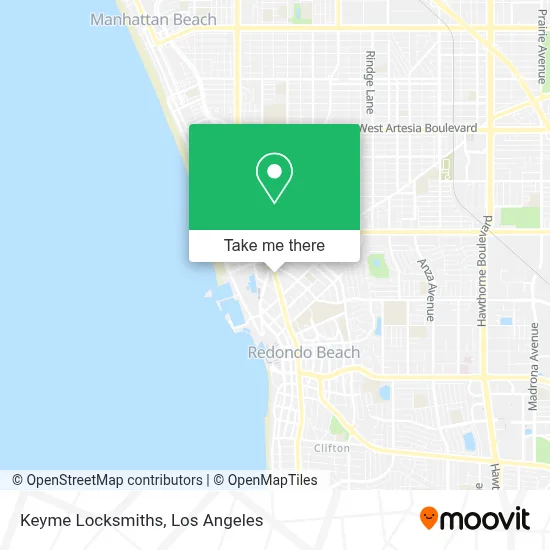 Keyme Locksmiths map