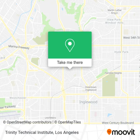 Trinity Technical Institute map