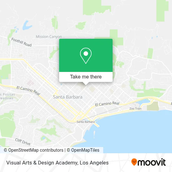 Visual Arts & Design Academy map