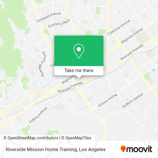 Riverside Mission Home Training map