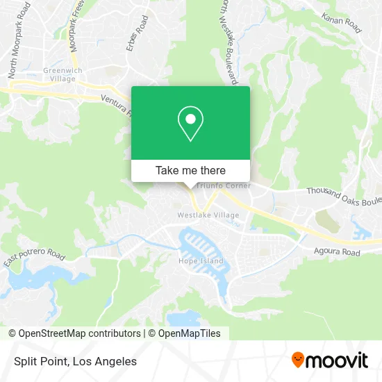 Split Point map