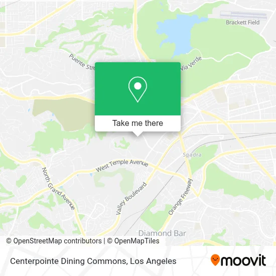 Centerpointe Dining Commons map