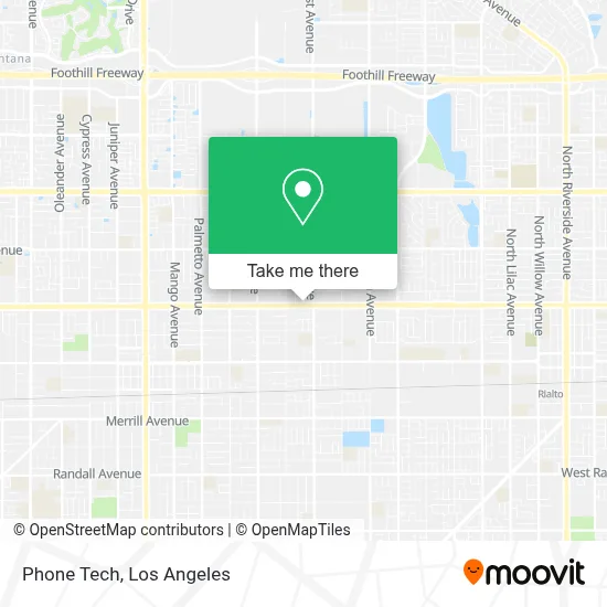 Phone Tech map