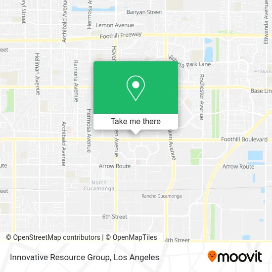 Innovative Resource Group map