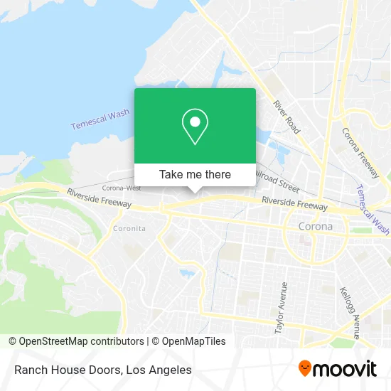Ranch House Doors map