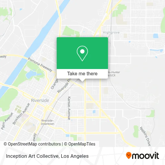 Inception Art Collective map