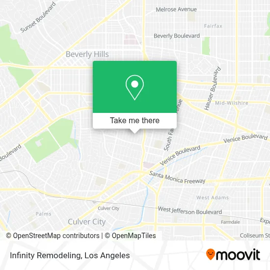 Infinity Remodeling map