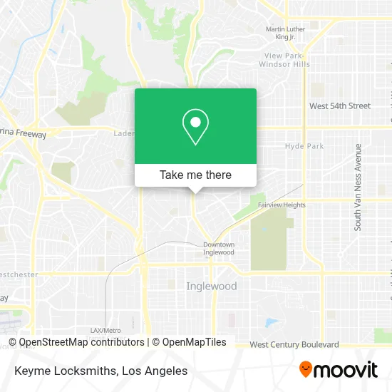 Keyme Locksmiths map