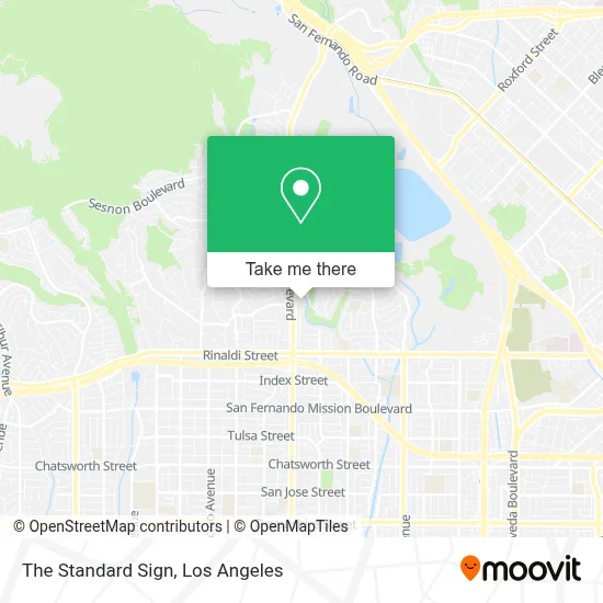 The Standard Sign map