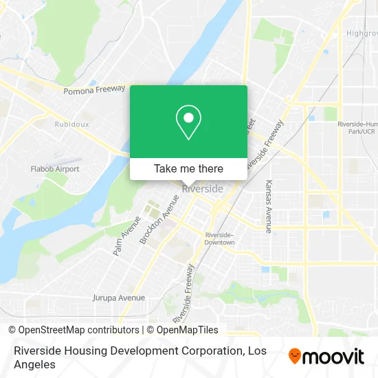 Riverside Housing Development Corporation map