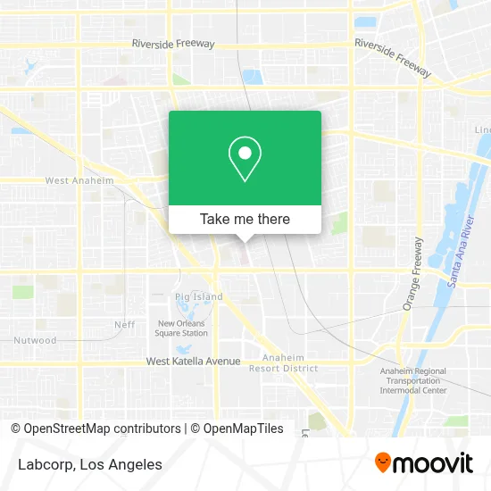 Labcorp map