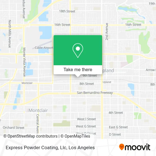 Express Powder Coating, Llc map
