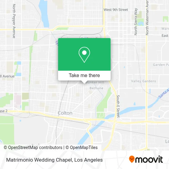 Matrimonio Wedding Chapel map