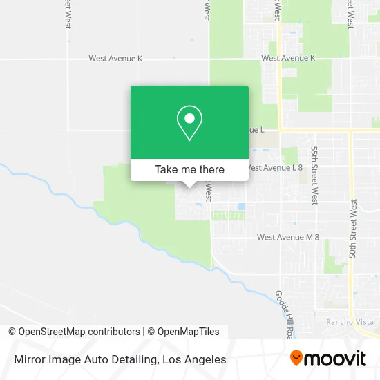Mirror Image Auto Detailing map