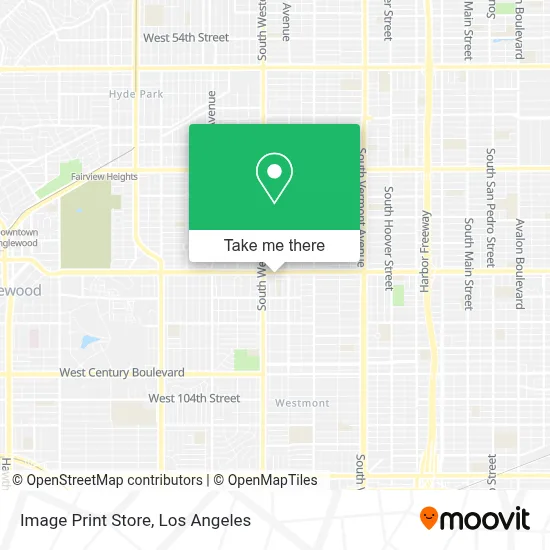 Image Print Store map