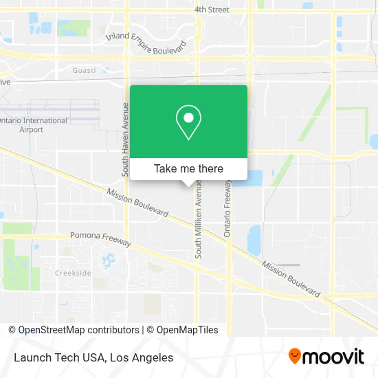 Launch Tech USA map