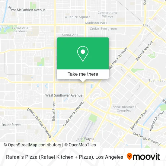 Rafael's Pizza (Rafael Kitchen + Pizza) map