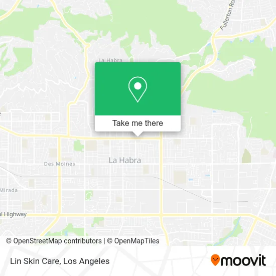 Lin Skin Care map