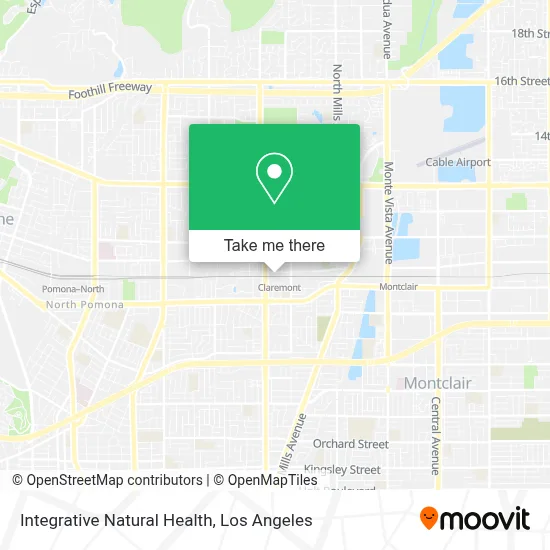Integrative Natural Health map
