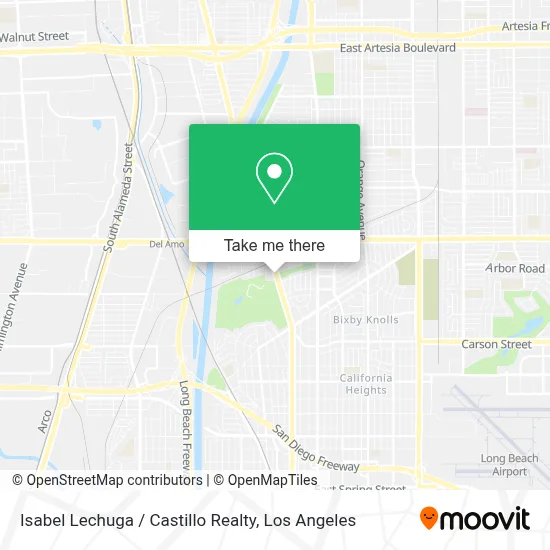 Isabel Lechuga / Castillo Realty map