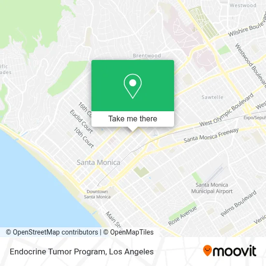 Endocrine Tumor Program map