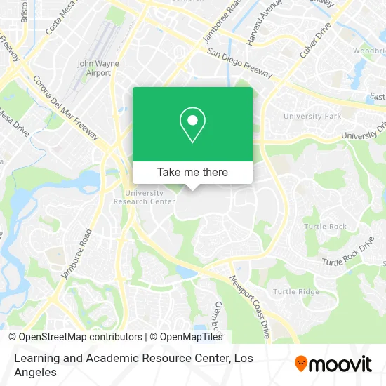 Learning and Academic Resource Center map