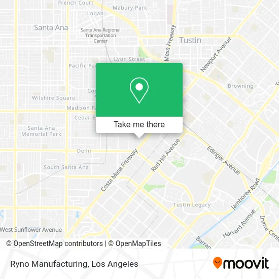 Ryno Manufacturing map