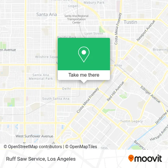 Ruff Saw Service map