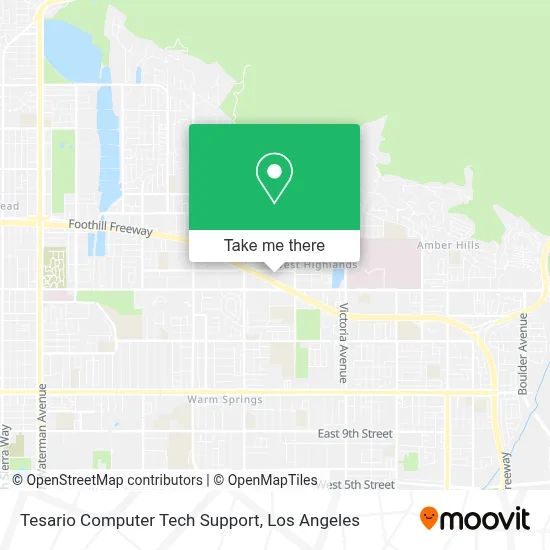 Tesario Computer Tech Support map
