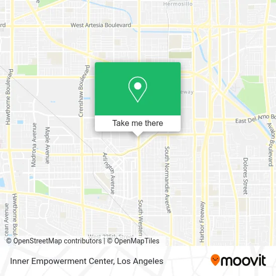 Inner Empowerment Center map