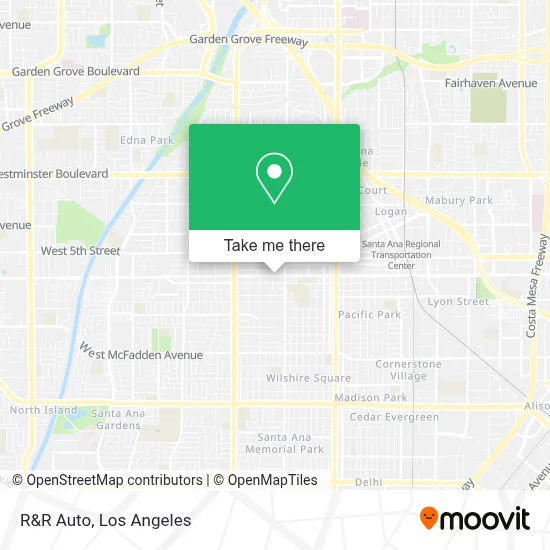 R&R Auto map