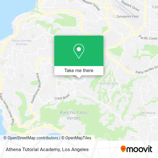 Athena Tutorial Academy map
